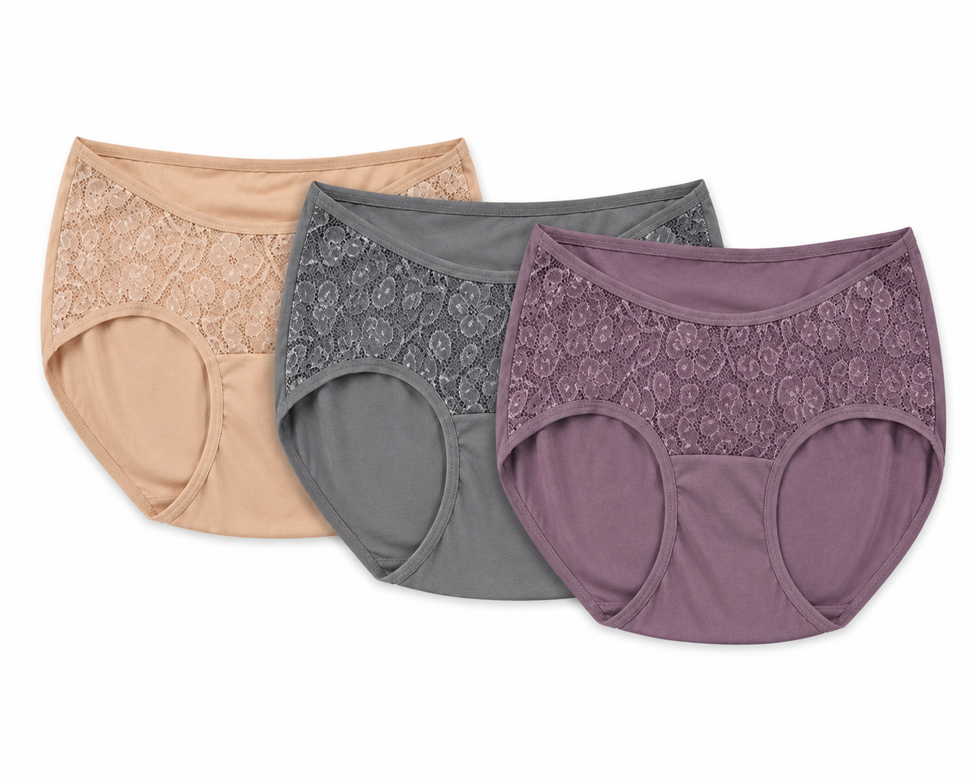 Lune Moonlace Panty-Pack of Three