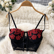 Dantelli Şort Ve Bralet İç Çamaşırı Seti