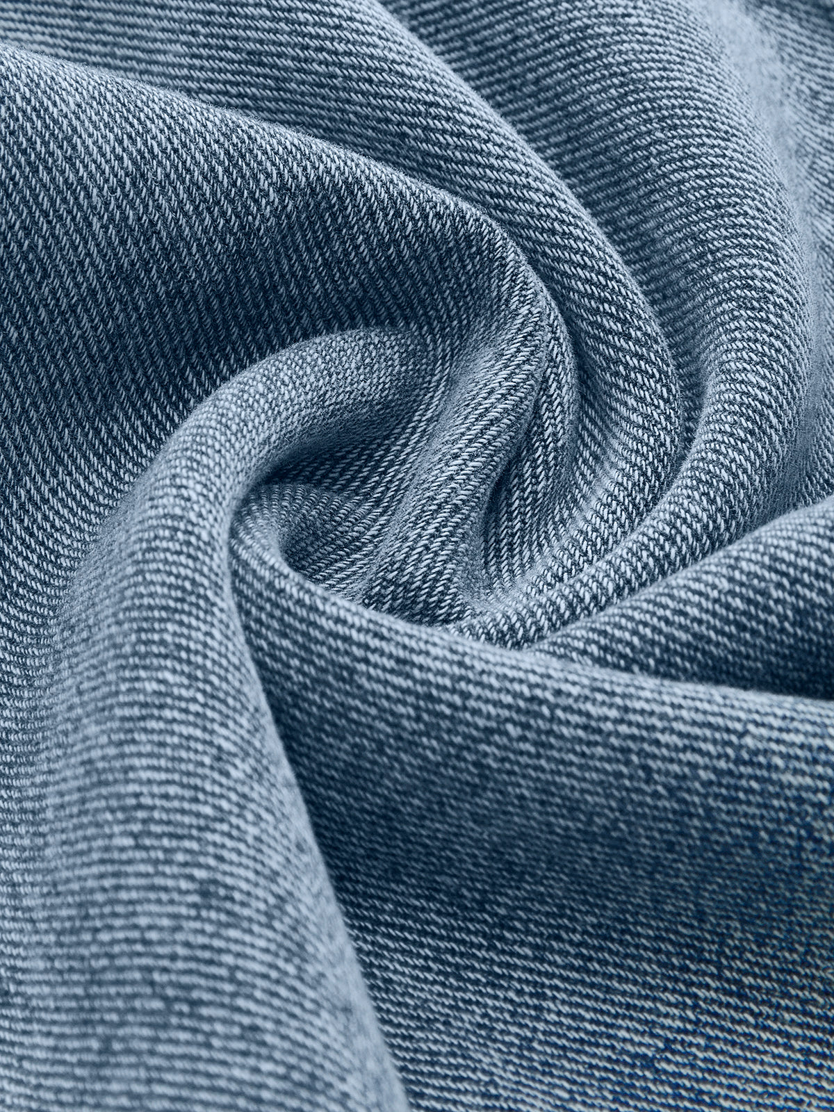 Orta Bel Fiyonk Dekora Denim Kot