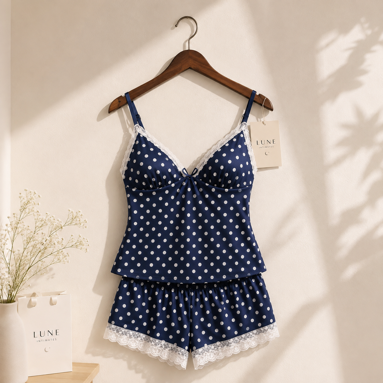 Lune Midnight Dots Sleep Set