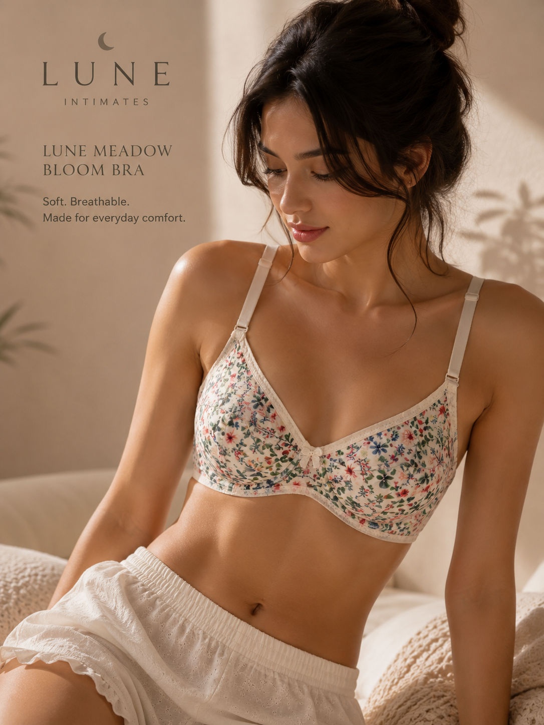 Lune Meadow Bloom Bra