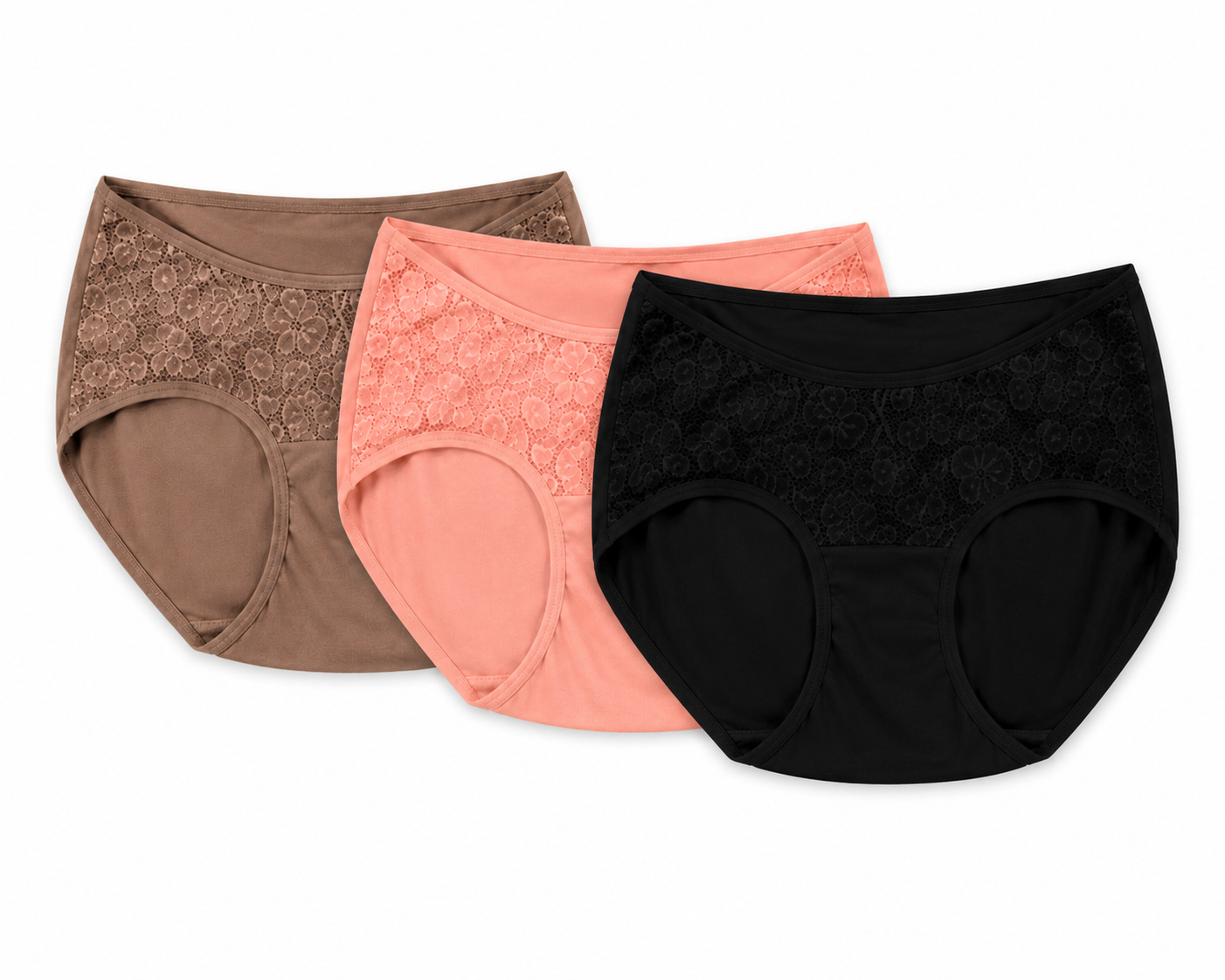 Lune Moonlace Panty-Pack of Three