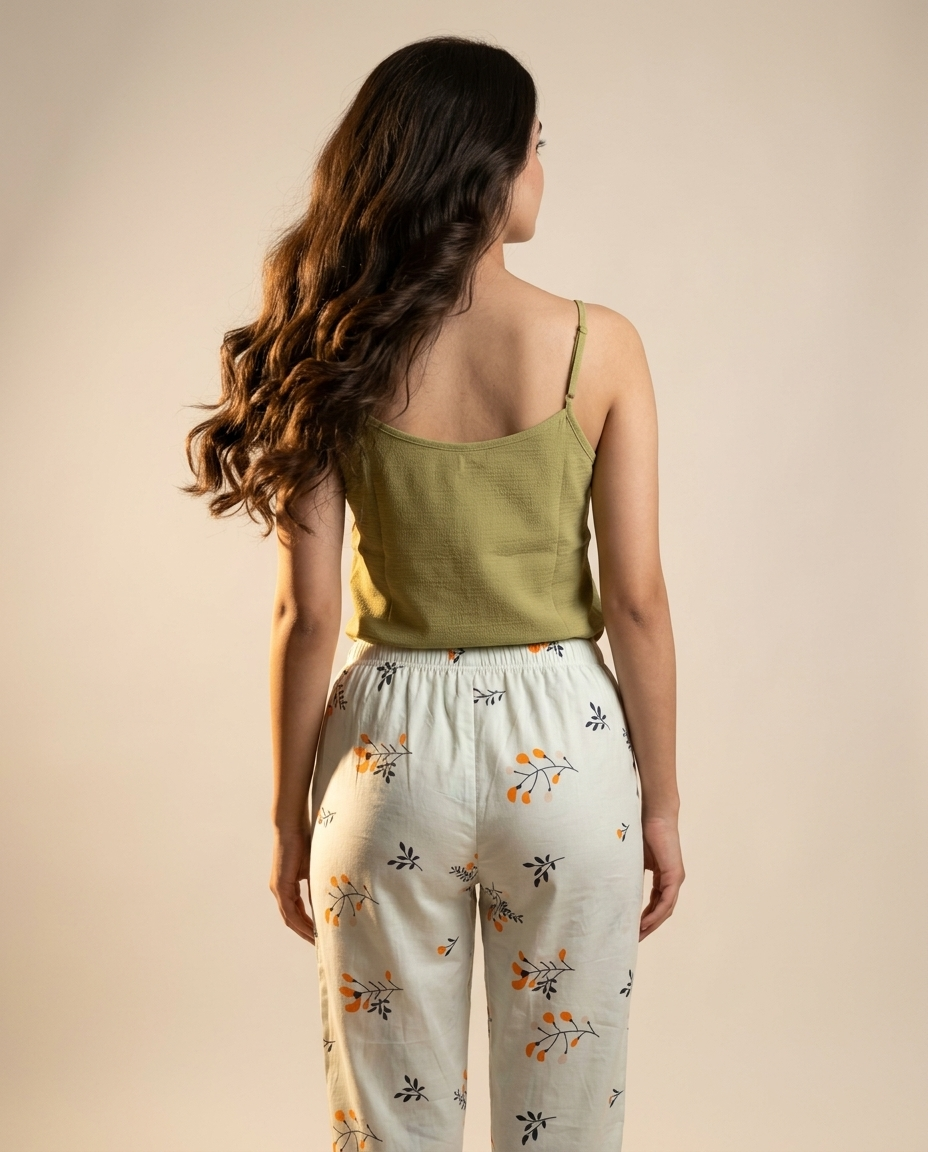Lune Olive Blossom Sleep Set