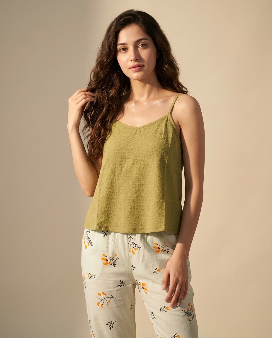Lune Olive Blossom Sleep Set