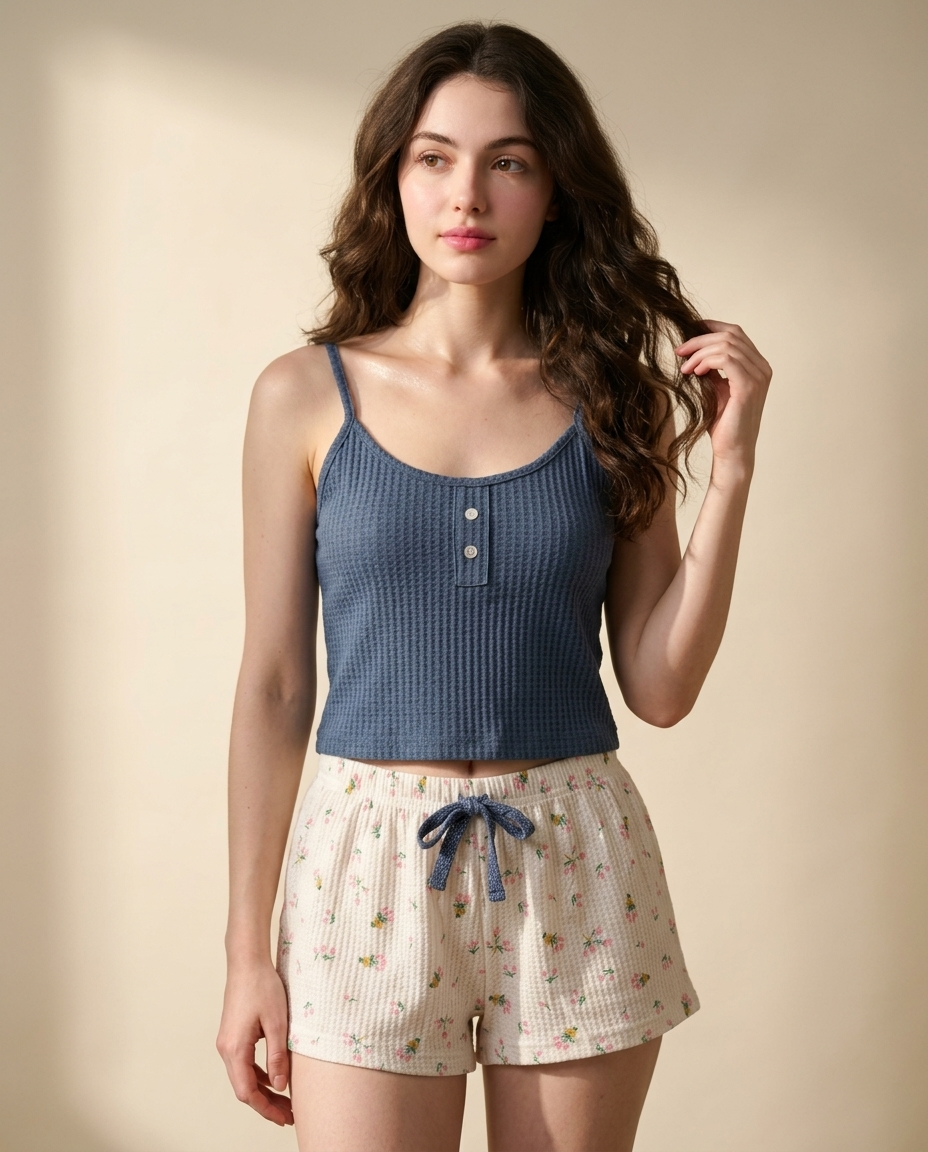 Lune Midnight Bloom Sleep Set