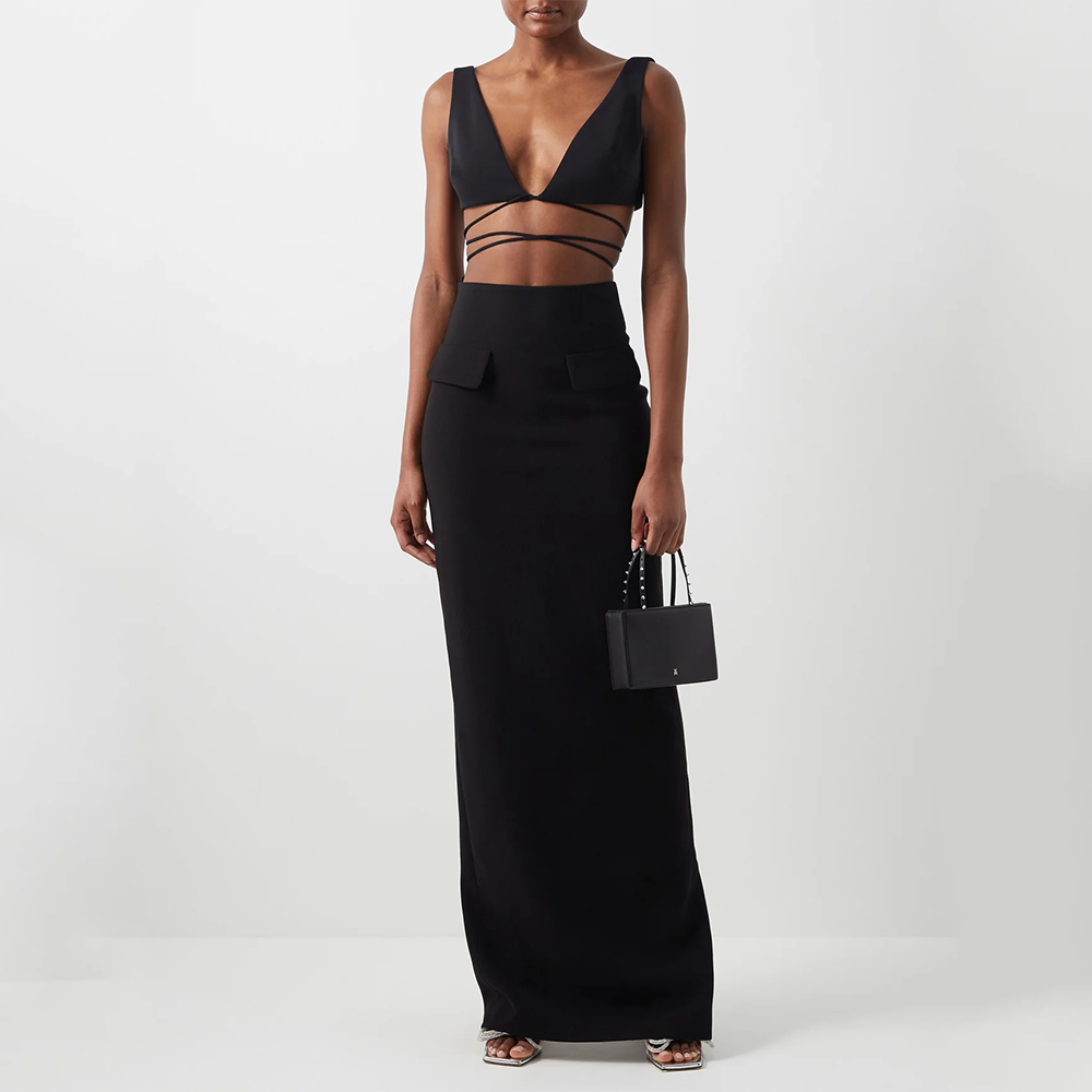 Alyia Cutout Maksi Elbise