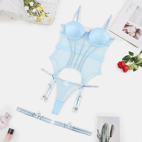 Luné Intimates Korseli Büstiyer Jartiyer Takımı